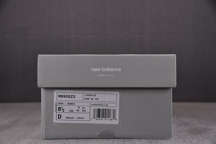 New Balance 990v3 MiUSA size? Exclusive Orange Cream M990SZ3
